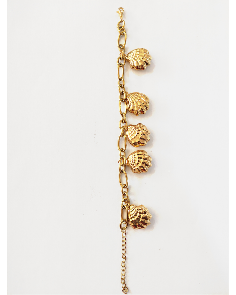 Pulsera conchas de mar 