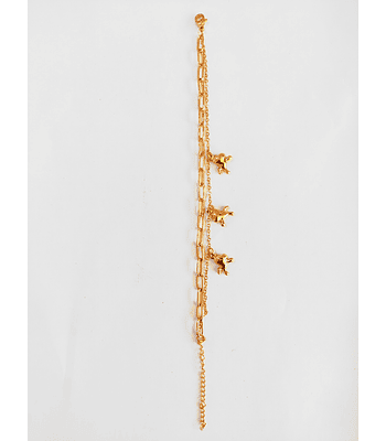 Pulsera doble de pony