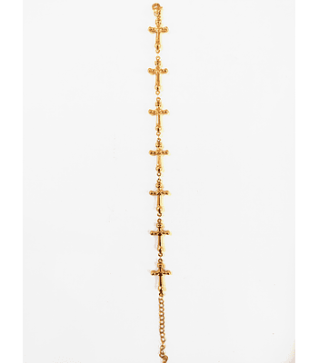 Pulsera de cruces