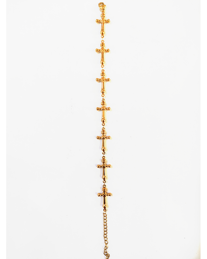 Pulsera de cruces