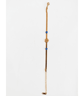 pulsera de trébol lisa