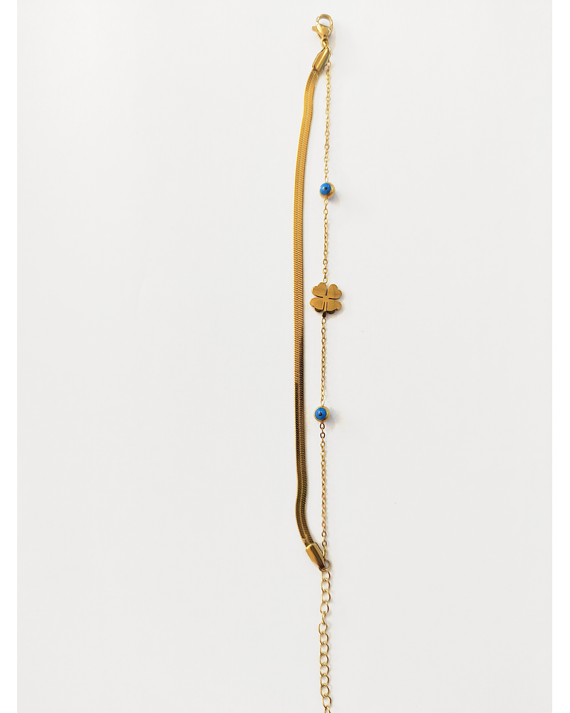 Pulsera de cinta doble 