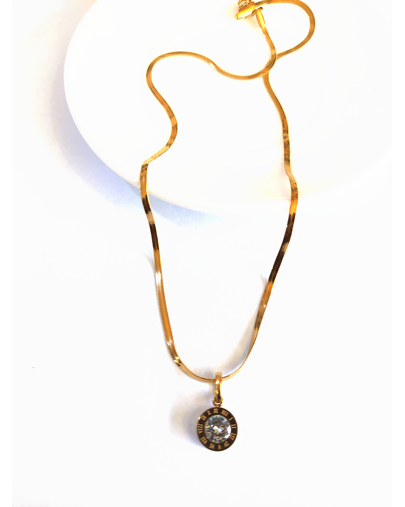 Collar cinta punto de luz