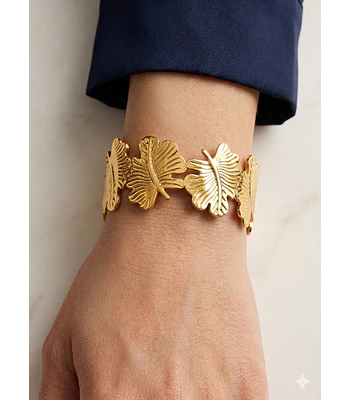 Brazalete ancho en acero 