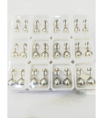 Pack de aros tope en acero 