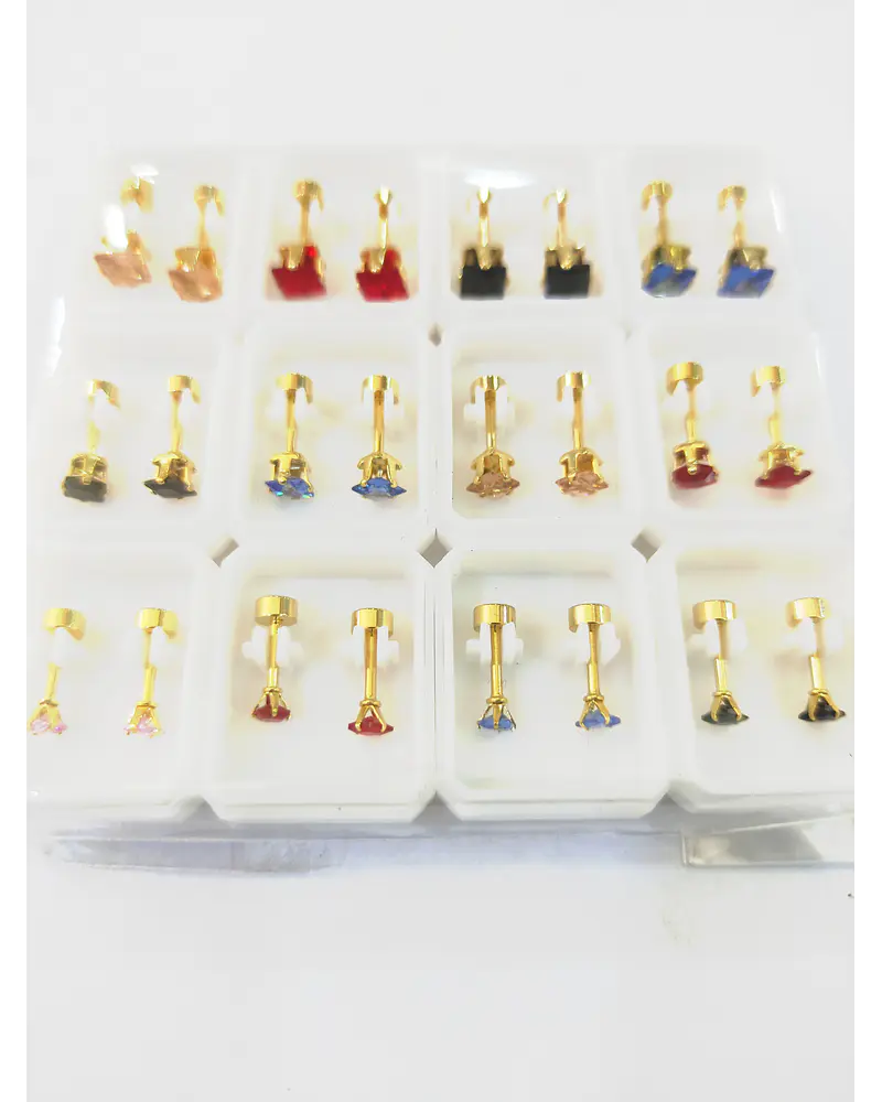 Pack de aros tope en acero 