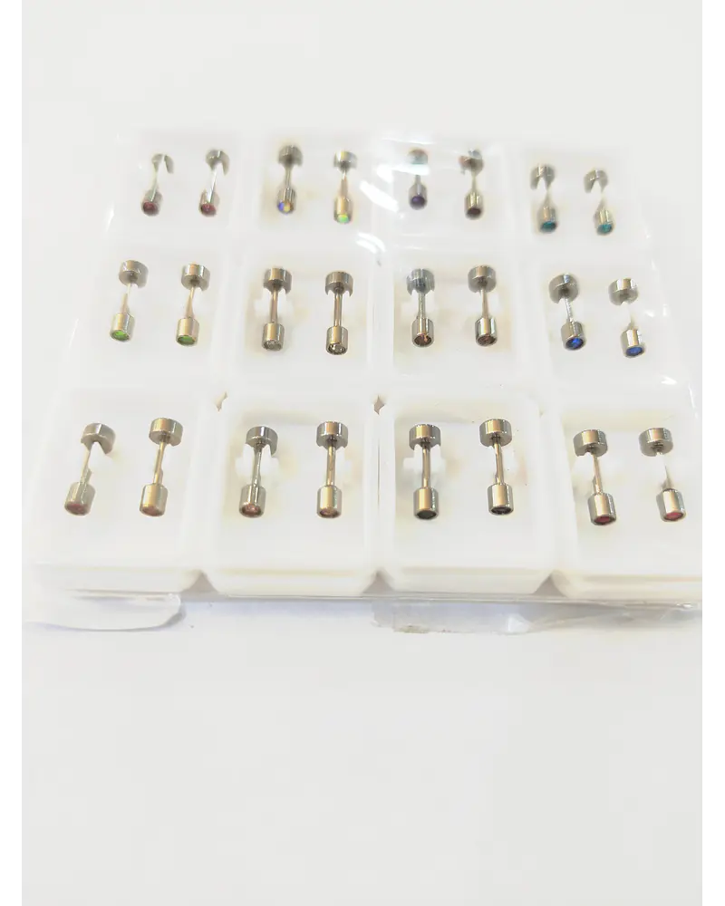 Pack de aros tope en acero 