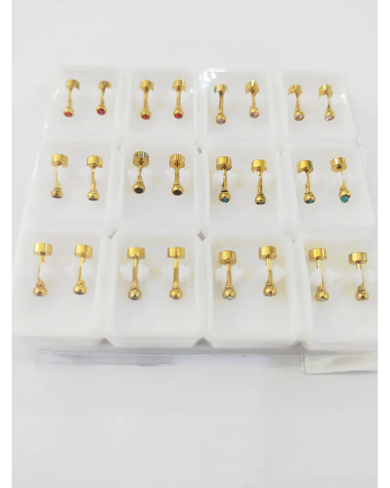Pack de aros tope en acero 