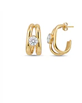 Aros de acero dorado  
