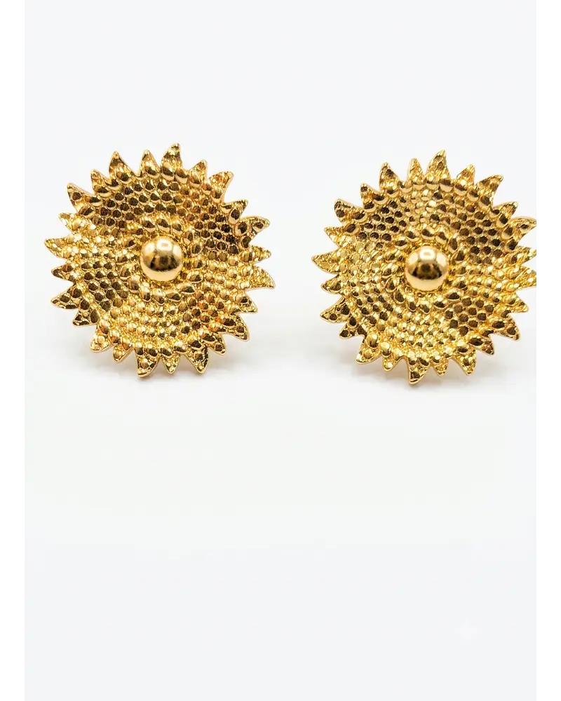 Aros de acero dorado  