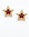Aros de acero dorado  