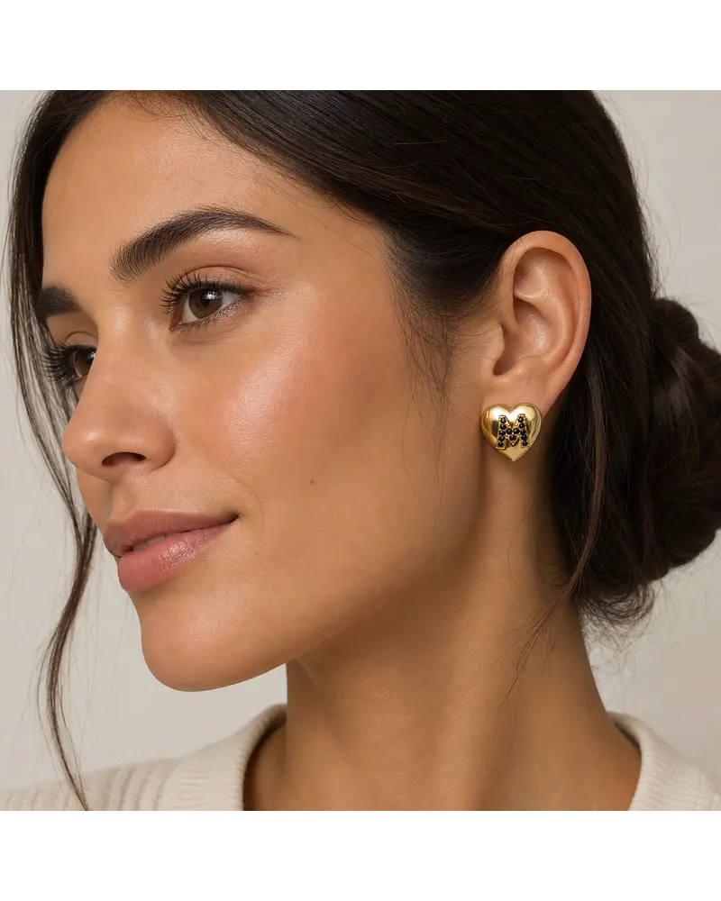 Aros de acero dorado  