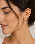 Aros de acero dorado  