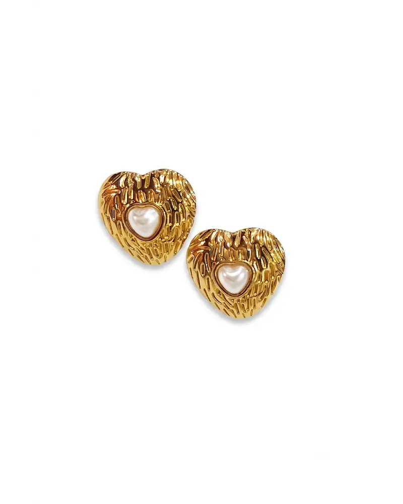 Aros de acero dorado  