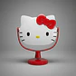 Espejo De Mesa Hello Kitty Kawaii Sanrio Pedestal Maquillaje - Miniatura 7