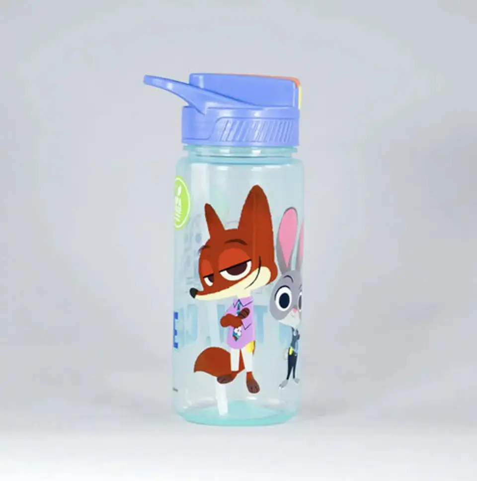 Botella Infantil 500ml Con Bombilla Disney Zootopia Keep 2