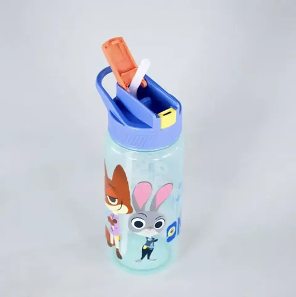 Botella Infantil 500ml Con Bombilla Disney Zootopia Keep 4