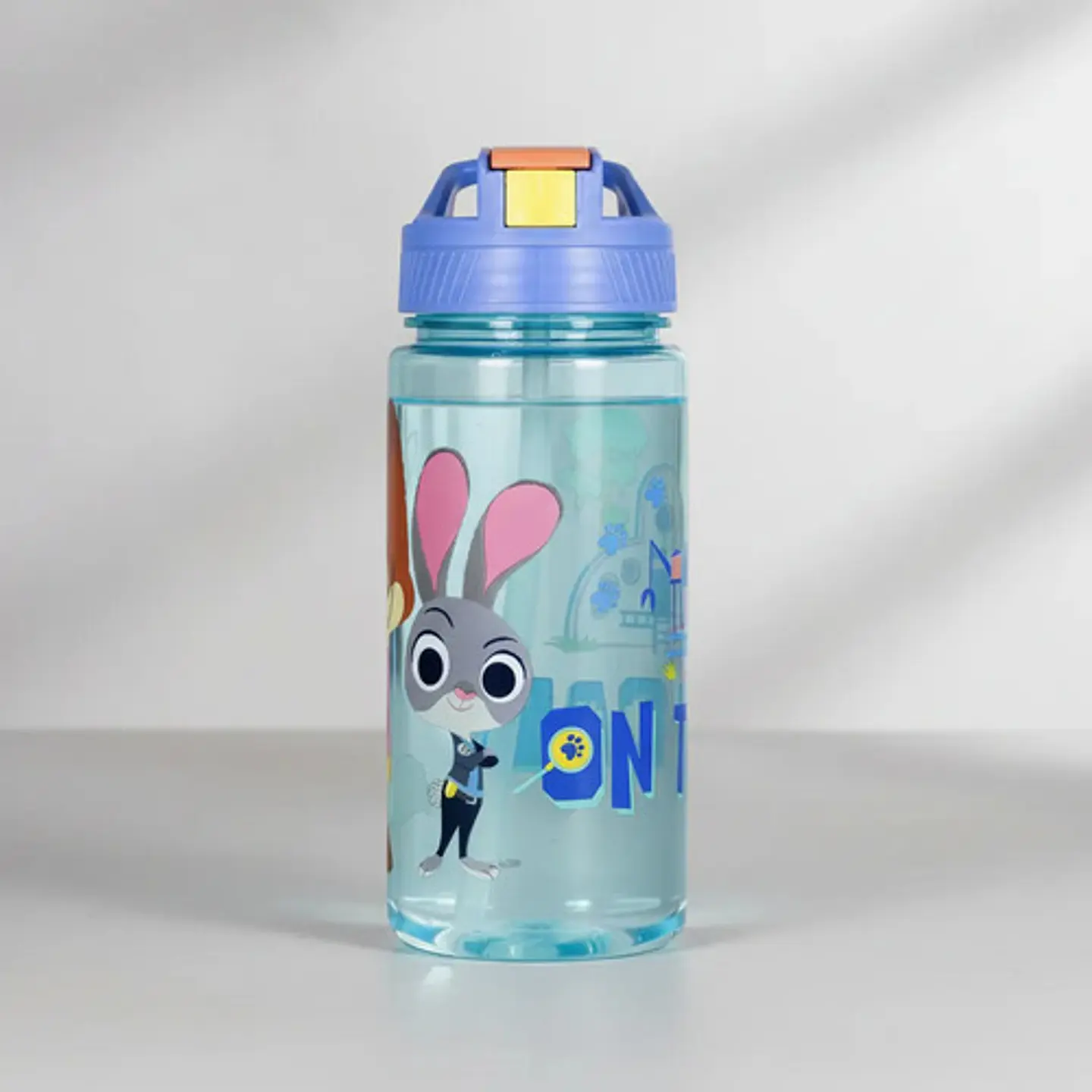 Botella Infantil 500ml Con Bombilla Disney Zootopia Keep 6