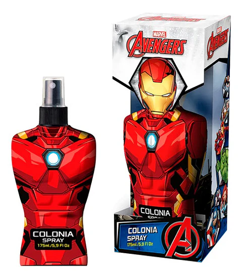 Colonia Infantil Avengers Iron Man Spray 175ml Gelatti