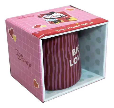 Tazon Disney Mickey & Minnie Amor 400ml Piramid Big Love
