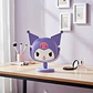 Espejo De Mesa Kawaii Kuromi Sanrio Con Pedestal Maquillaje - Miniatura 3