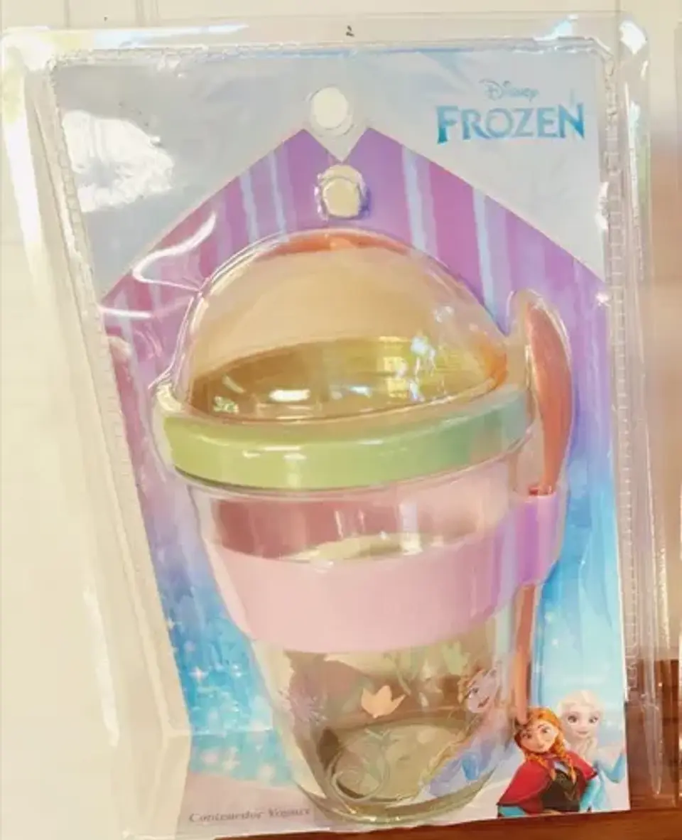 Vaso Yogurt Cereal Keep 450 Ml Infantil Licencias Disney 2