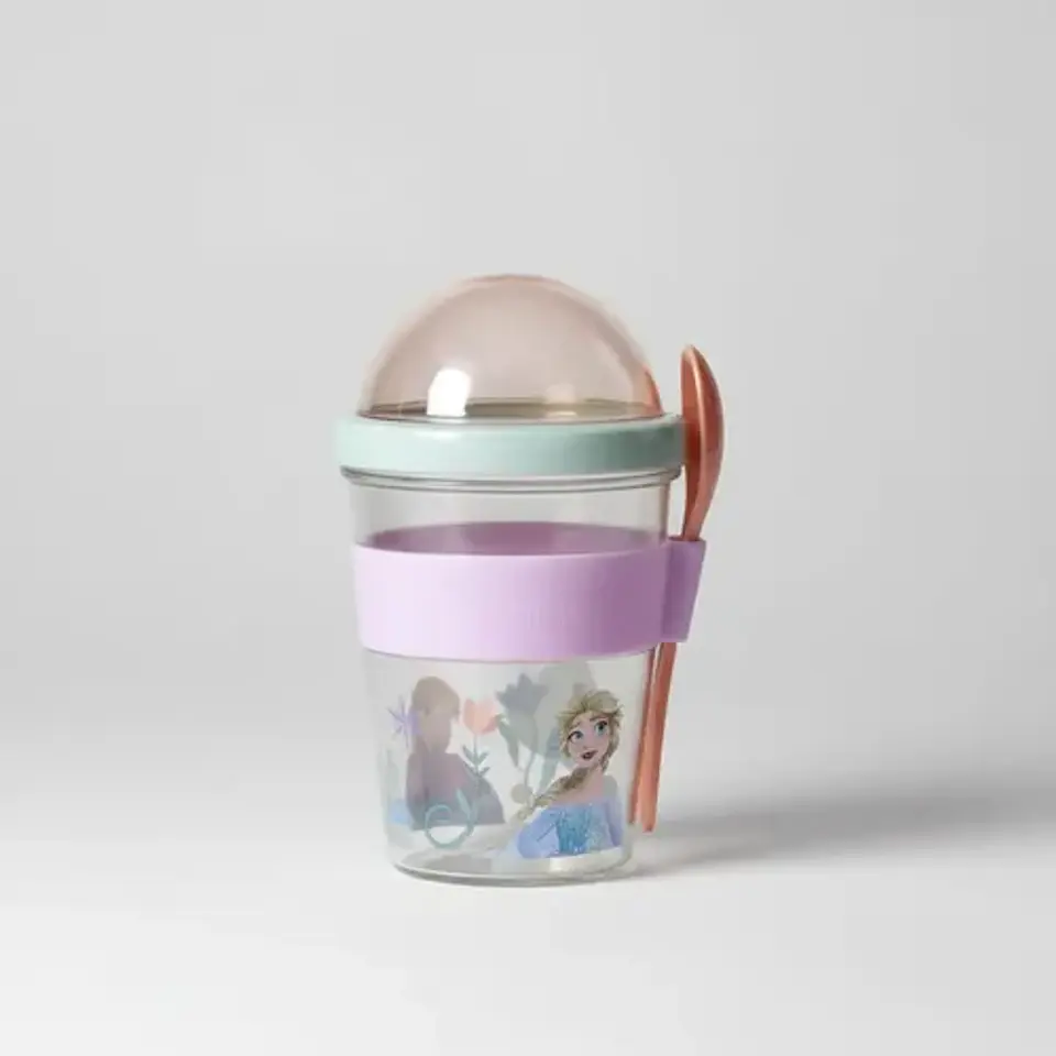 Vaso Yogurt Cereal Keep 450 Ml Infantil Licencias Disney 5