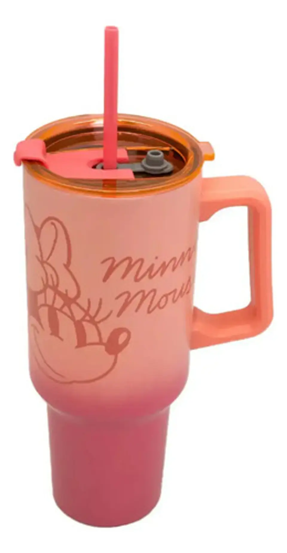 Vaso Térmico 40oz Con Asa Bombilla Diseños Disney 1