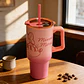 Vaso Térmico 40oz Con Asa Bombilla Diseños Disney - Miniatura 4