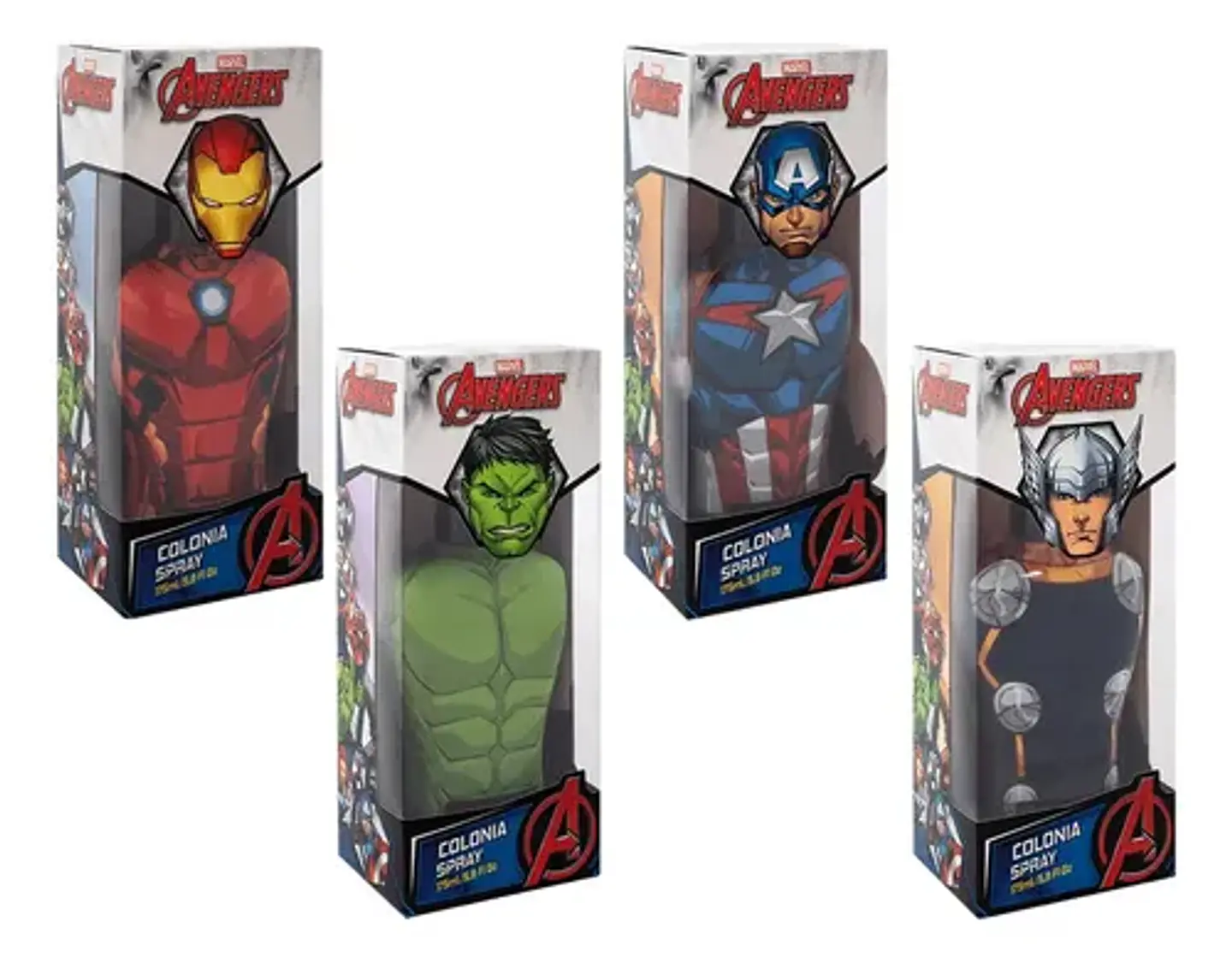 Colonia Infantil Avengers Capitán América Spray 175ml 2