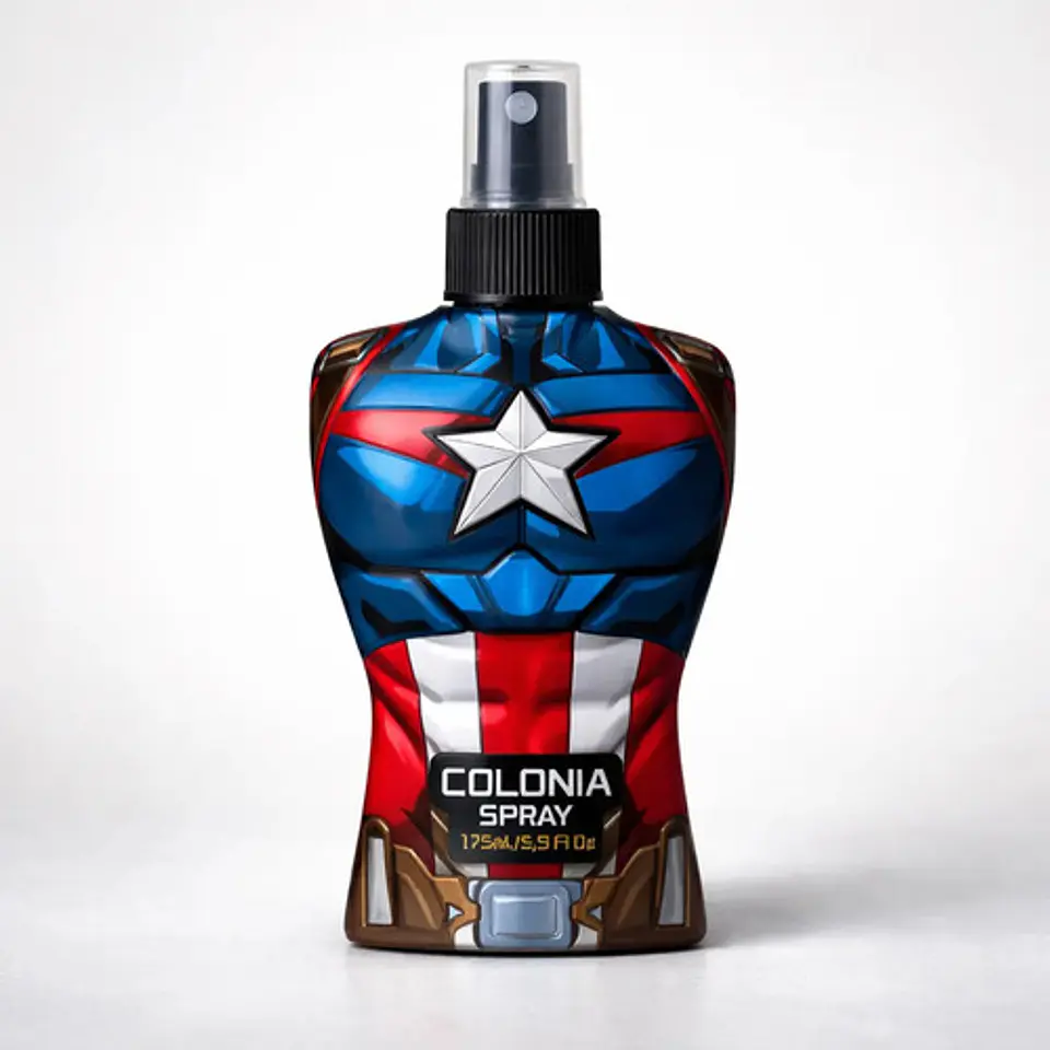 Colonia Infantil Avengers Capitán América Spray 175ml 6