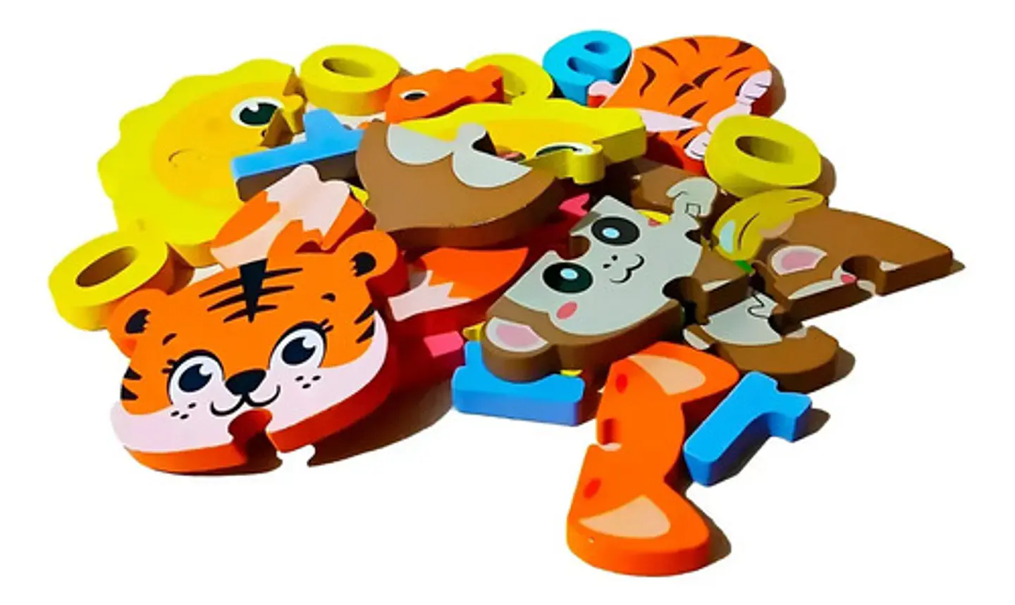 Puzzle Infantil Animales Rompecabezas Didáctico 32 Piezas 5