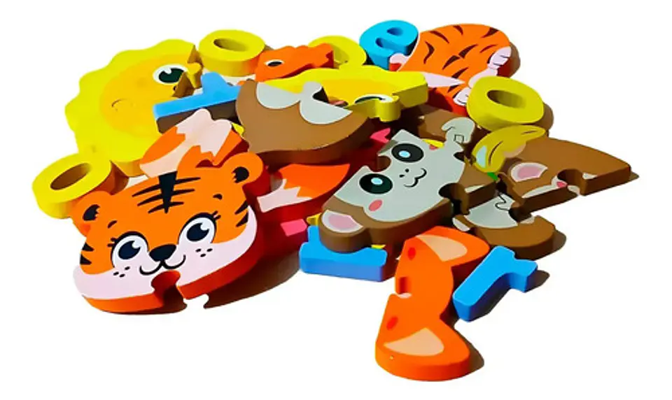 Puzzle Infantil Animales Rompecabezas Didáctico 32 Piezas 5