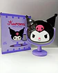 Espejo De Mesa Kawaii Kuromi Sanrio Con Pedestal Maquillaje - Miniatura 4
