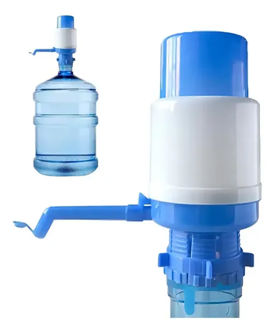 Dispensador Agua Manual Azul Para Botellón De 10 Y 20 Litros 4