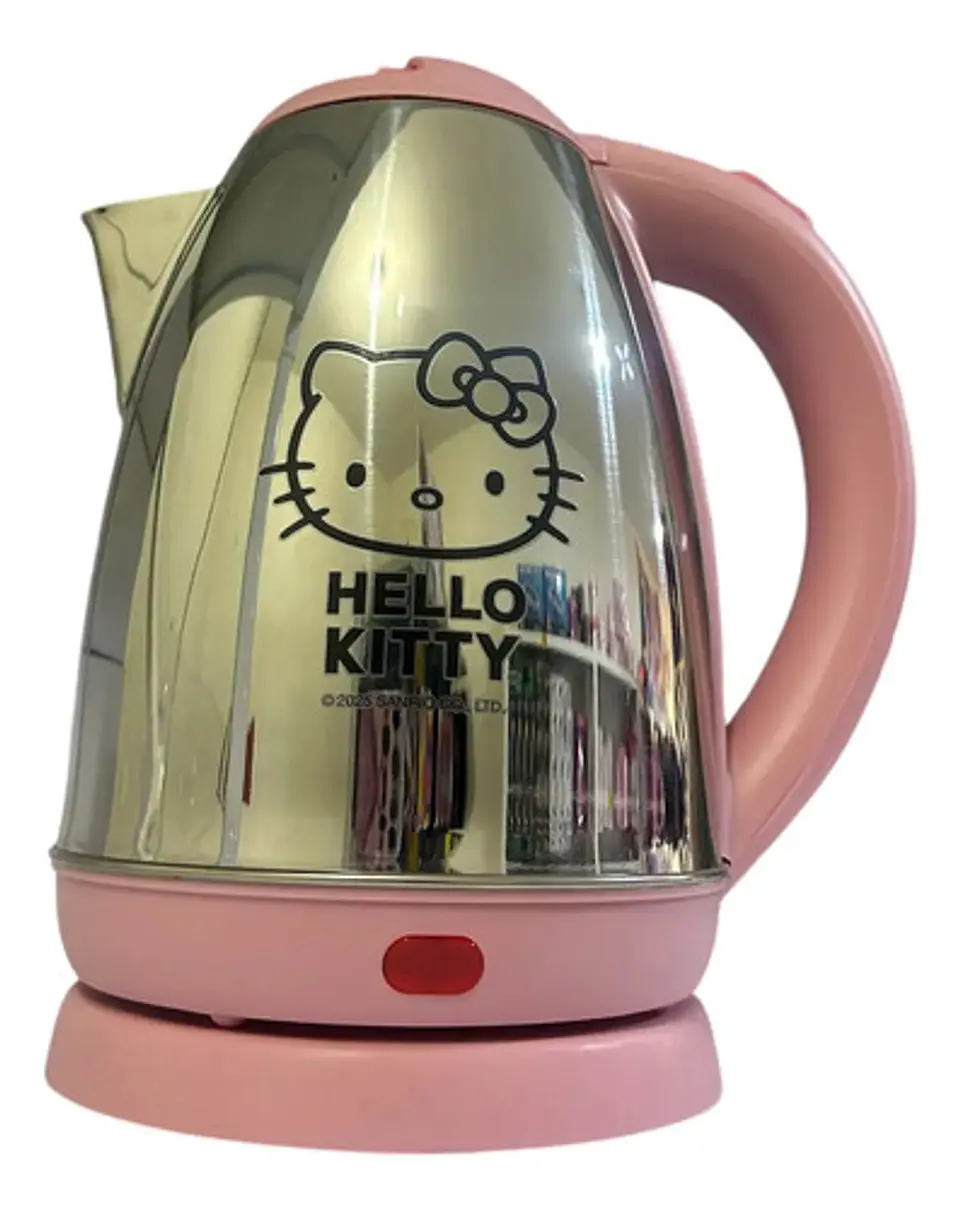 Hervidor Eléctrico Hello Kitty 2l Acero Inoxidable Sanrio 2