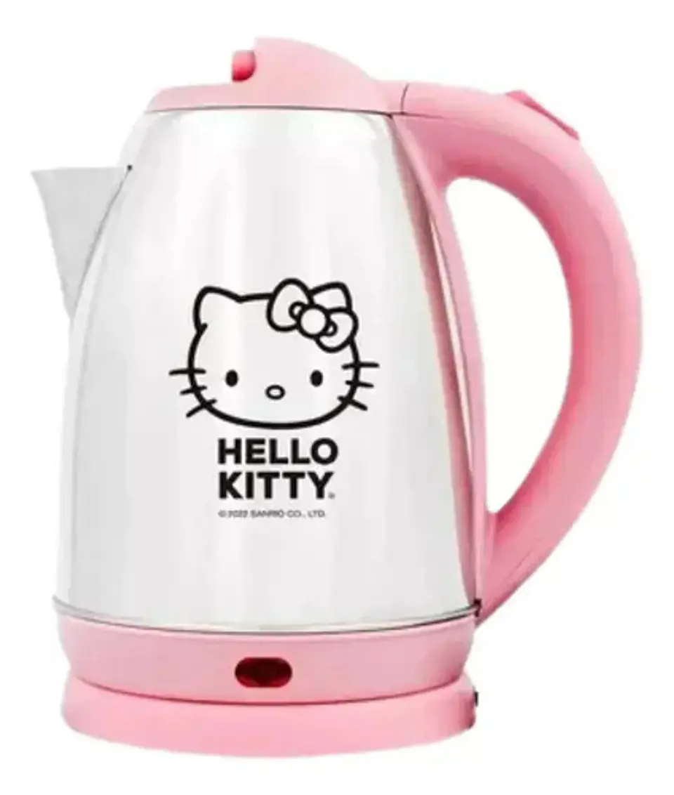 Hervidor Eléctrico Hello Kitty 2l Acero Inoxidable Sanrio 5