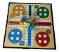 Juego Magnético 3 En 1 Ajedrez Ludo Damas Plegable - Miniatura 6