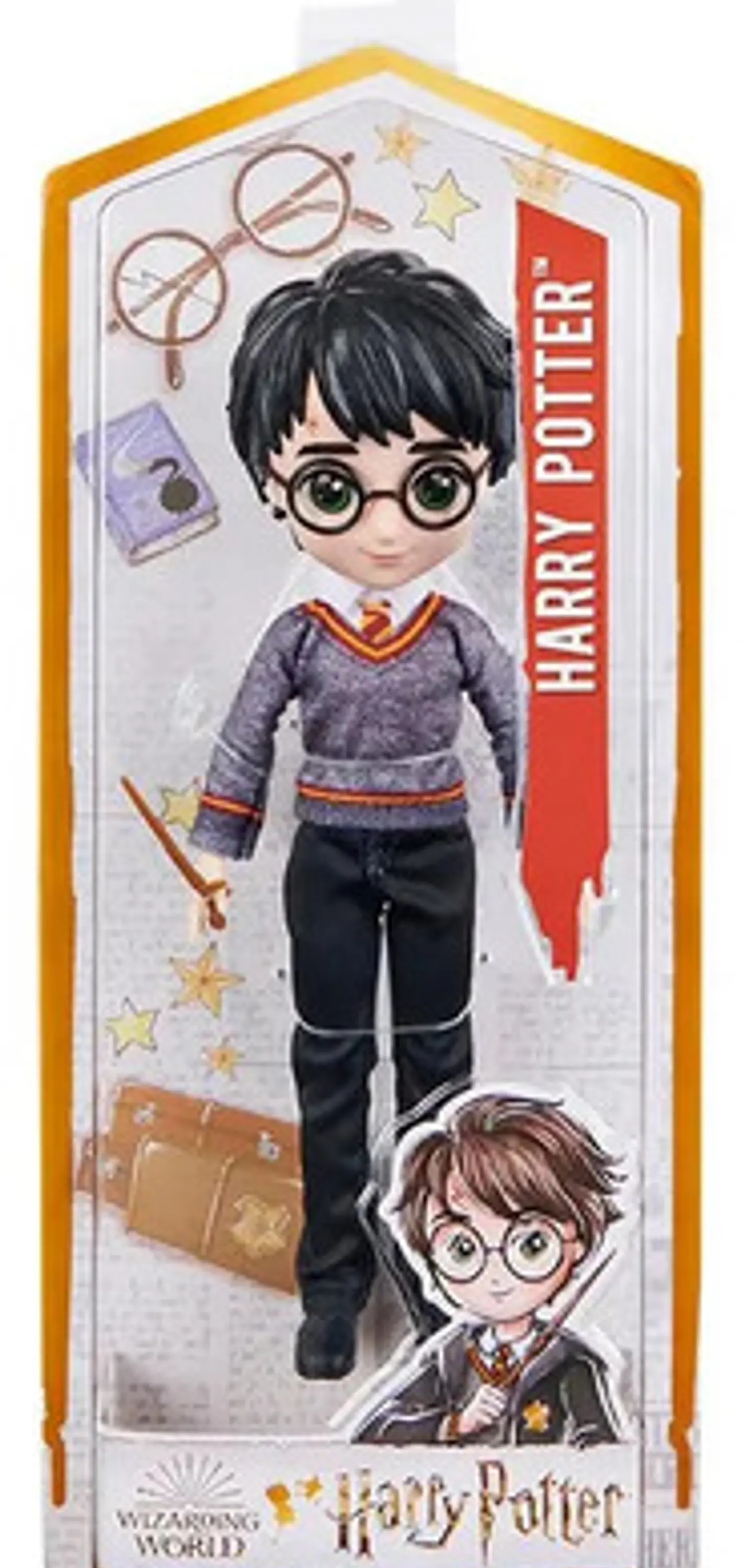 Figura Articulada Harry Potter 20cm Uniforme Gryffindor Spin Master 5