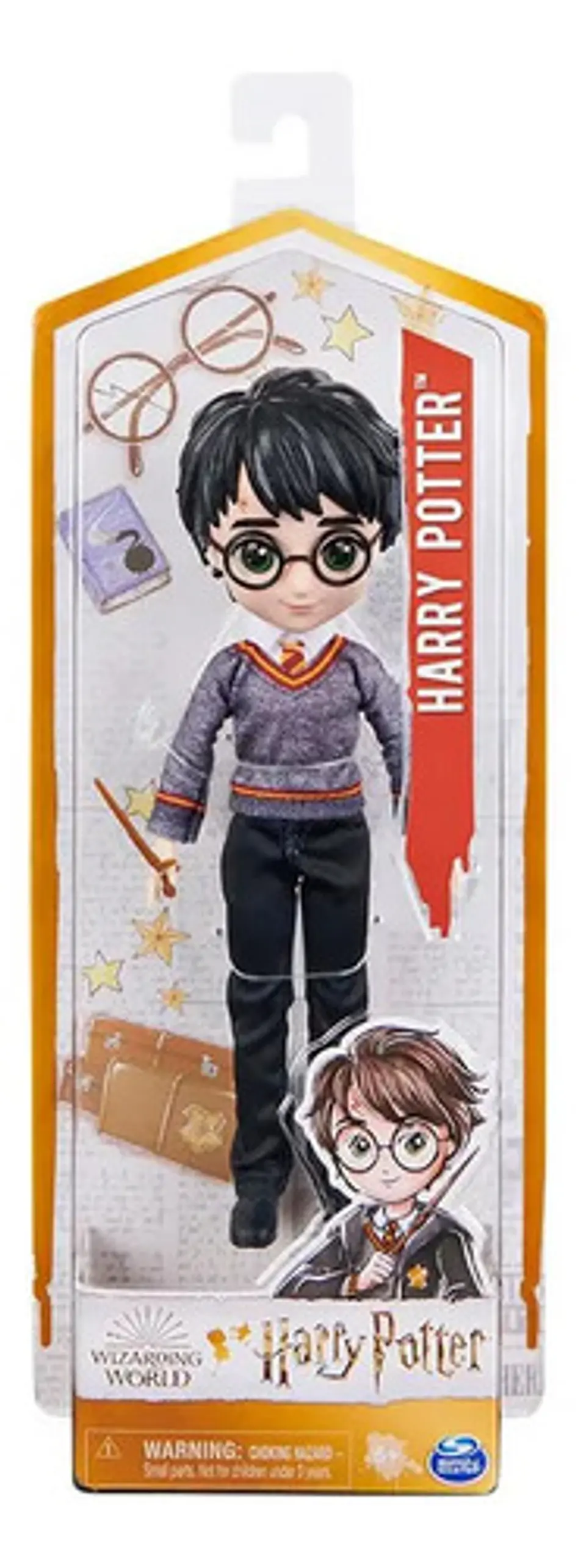 Figura Articulada Harry Potter 20cm Uniforme Gryffindor Spin Master 5