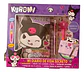 Diario Secreto Kuromi Con Candado Y Lápiz Invisible Sanrio - Miniatura 1