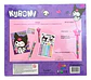 Diario Secreto Kuromi Con Candado Y Lápiz Invisible Sanrio - Miniatura 2