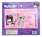 Diario Secreto Kuromi Con Candado Y Lápiz Invisible Sanrio - Miniatura 6