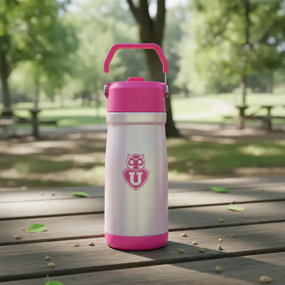 Botella Mango 650ml Pink U De Chile Rosa 5