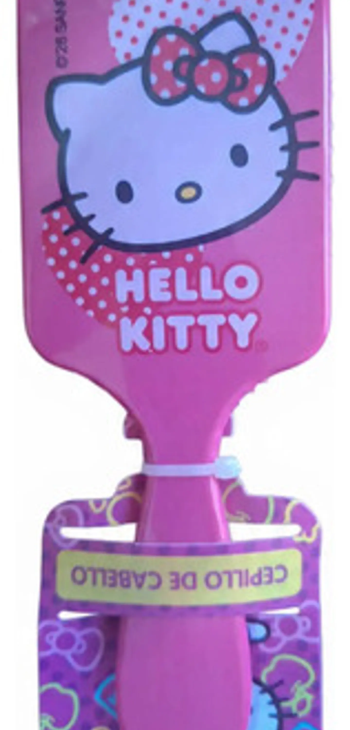 Cepillo Cabello Hello Kitty Desenredante Cuadrado 22 Cm 1