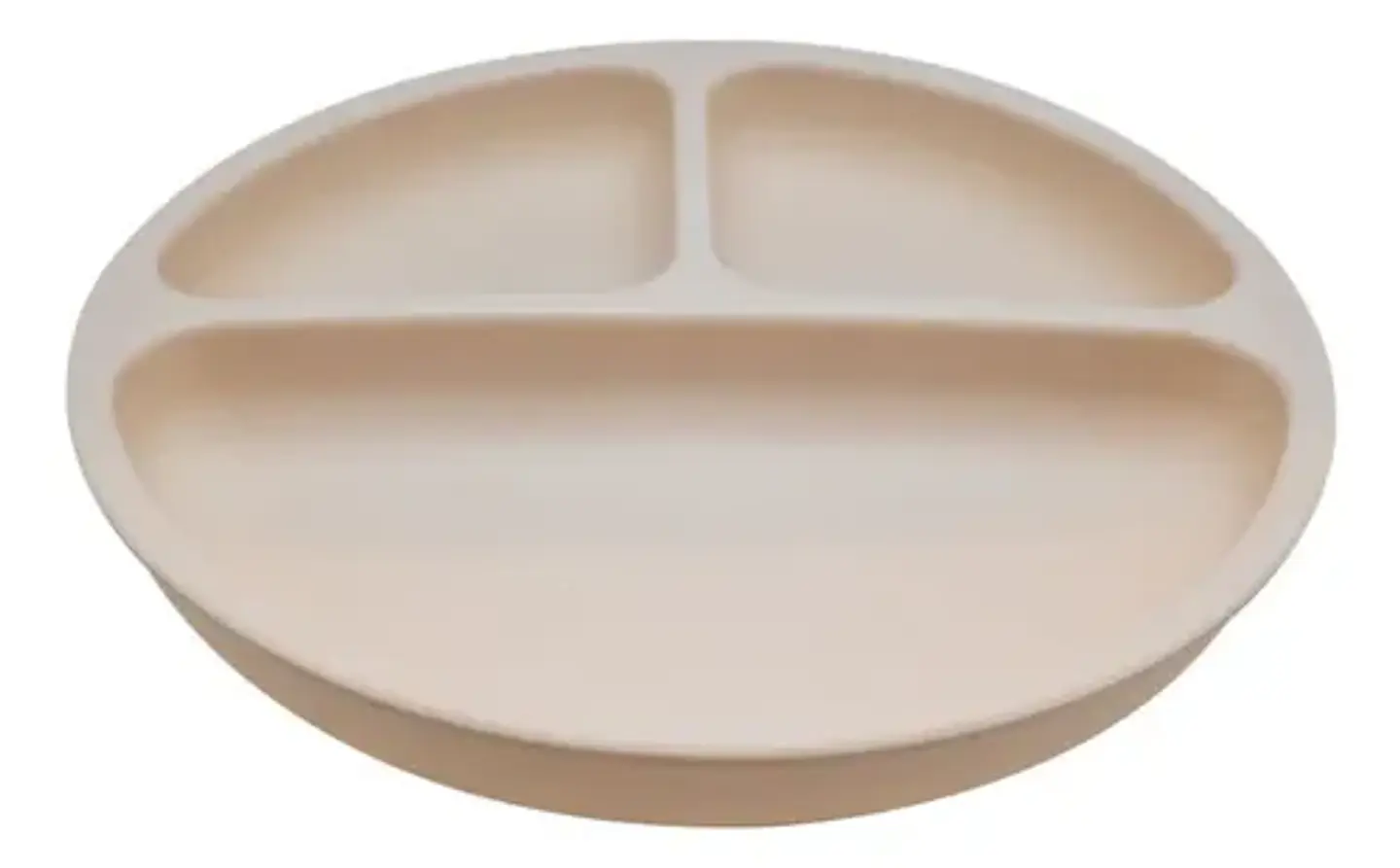 Plato Silicona Bebé Ventosa Antideslizante Y Tapa Kido Keep 1