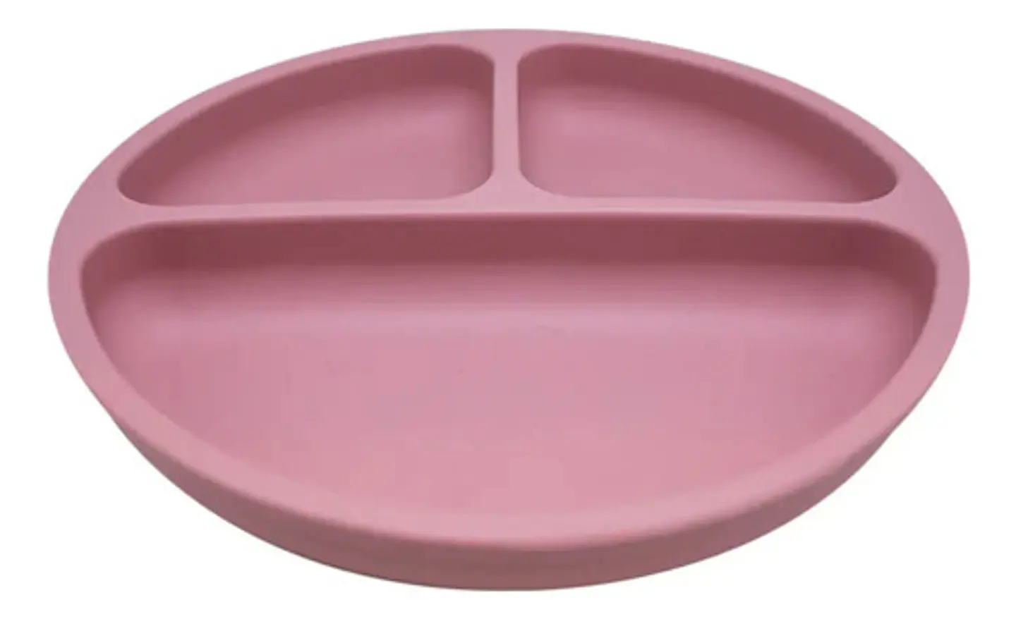 Plato Silicona Bebé Ventosa Antideslizante Y Tapa Kido Keep 1