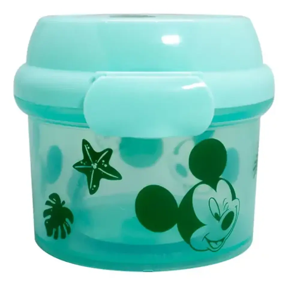 Porta Snack Infantil 280ml Licencia Disney Mickey Summer 2