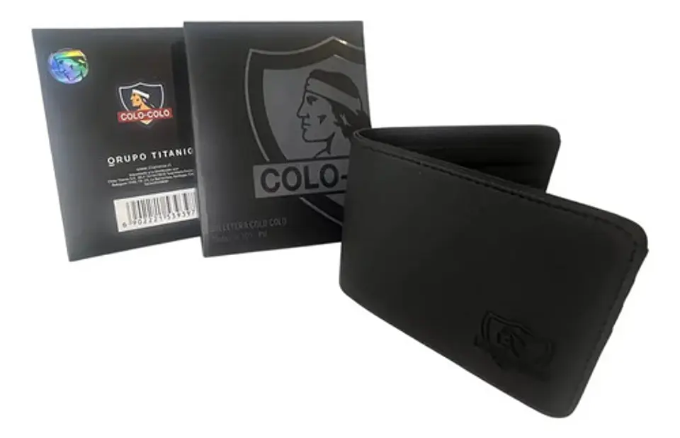 Billetera De Ecocuero (pu) Colo Colo Oficial Fanatikos 1