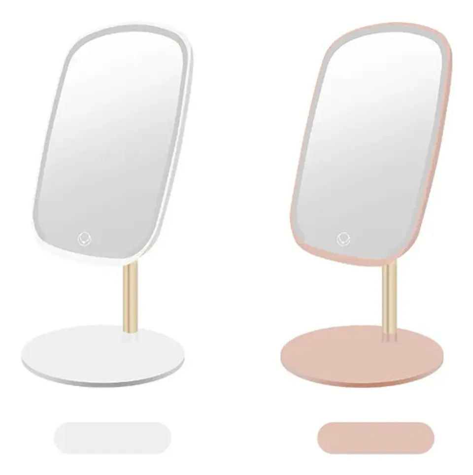 Espejo Maquillaje Con Luz Led Ovalado Para Tocador 7
